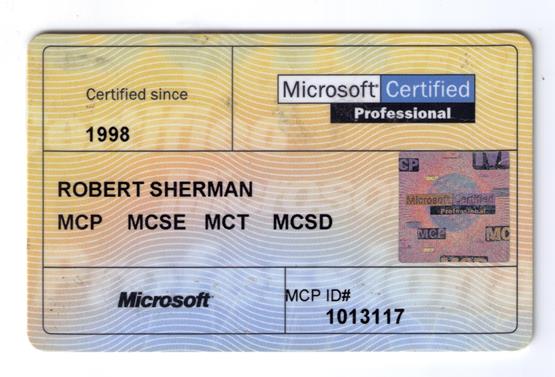 Microsoft Certified